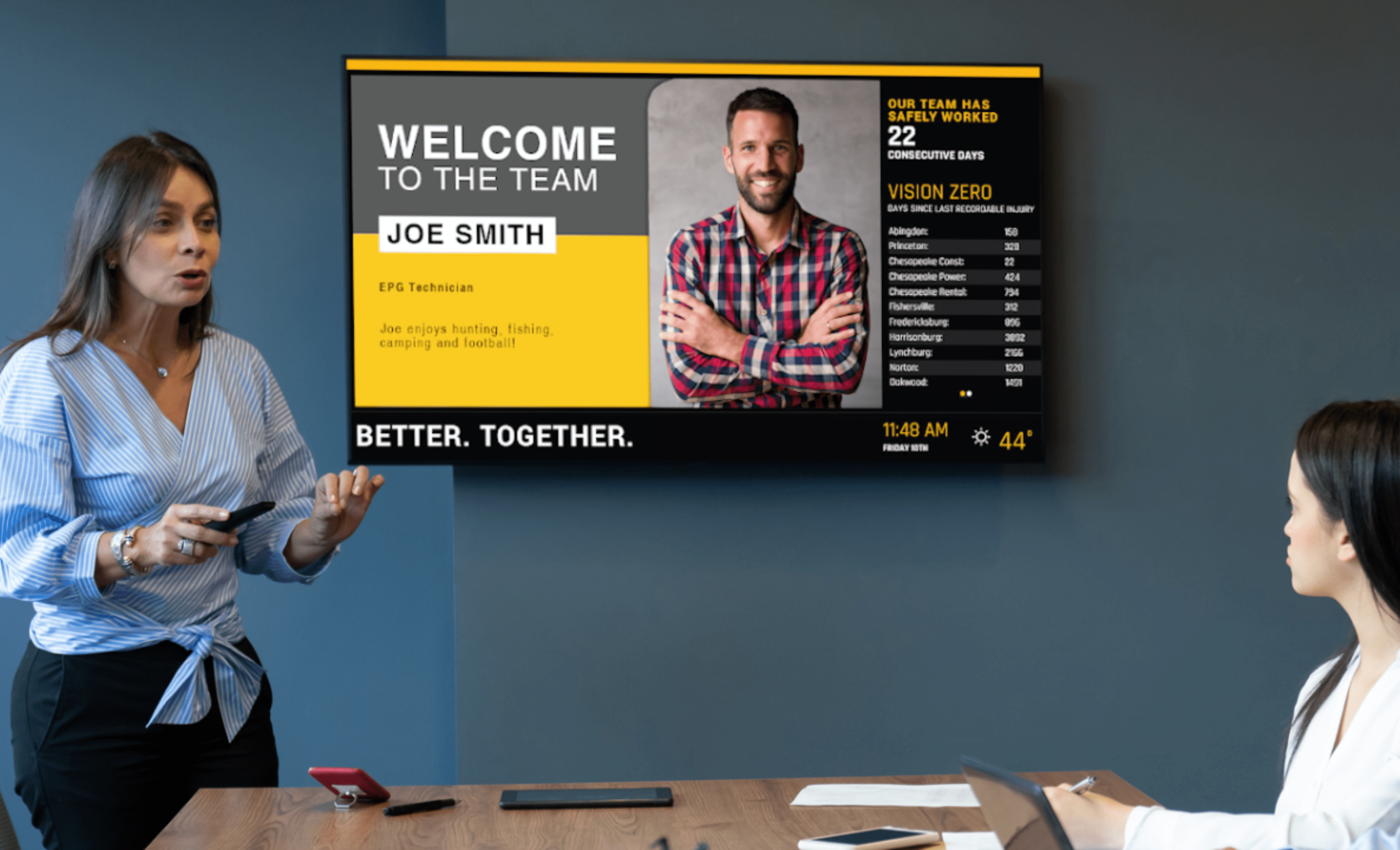 SIGNAGE IN CORPORATE