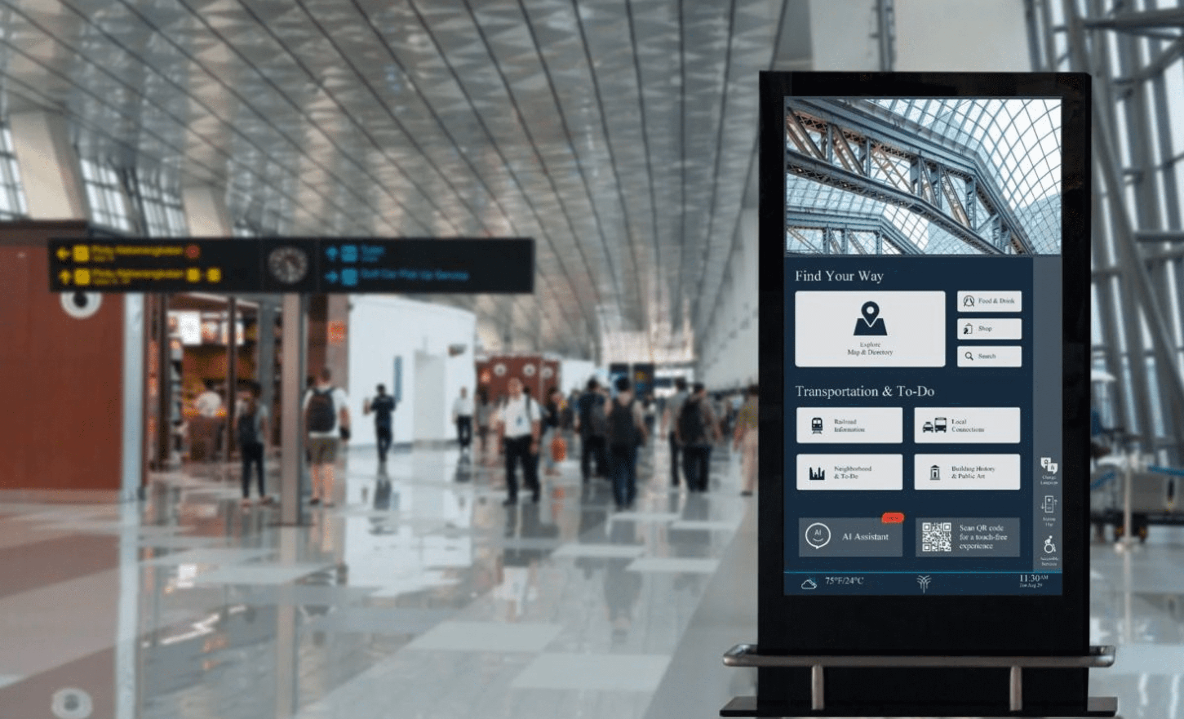 SIGNAGE IN TRANSPORT